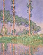 Claude Monet Poplars,Pink Effect Germany oil painting artist